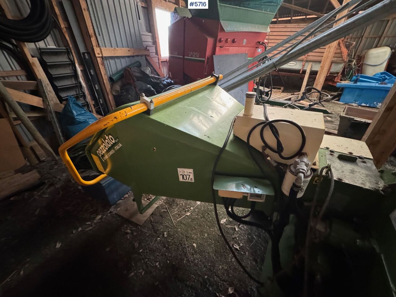 Pezzolato PZ 140 wood chipper - Maquinaria forestal: foto 4 Pezzolato PZ 140 wood chipper - Maquinaria forestal: foto 4