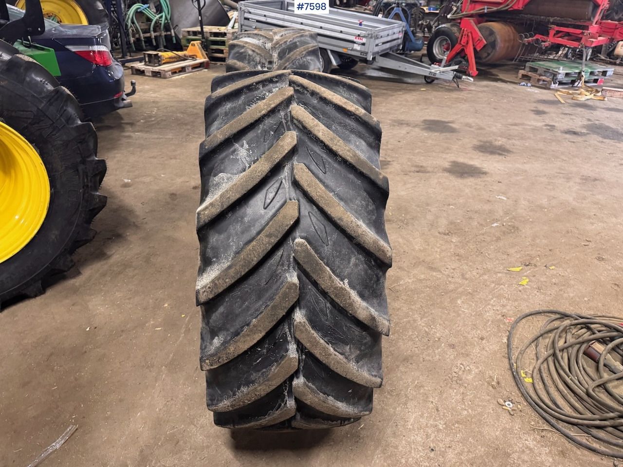 Michelin XeoBib 520/60 R28 Tires for John Deere - Rueda completa para Maquinaria agrícola: foto 4 Michelin XeoBib 520/60 R28 Tires for John Deere - Rueda completa para Maquinaria agrícola: foto 4