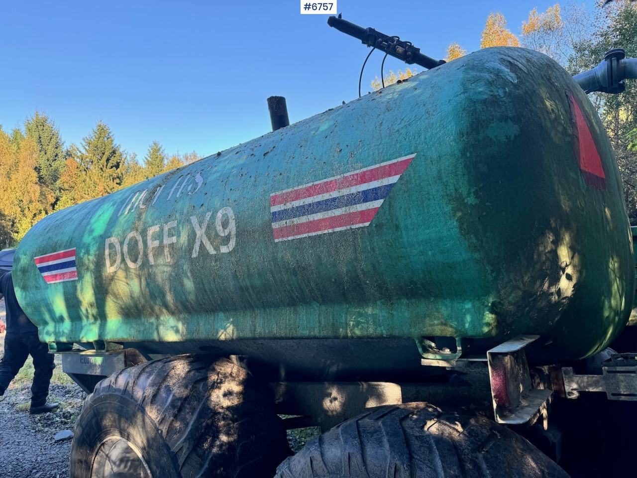 1999 Doff X9 Fertilizer wagon - Otros: foto 2 1999 Doff X9 Fertilizer wagon - Otros: foto 2