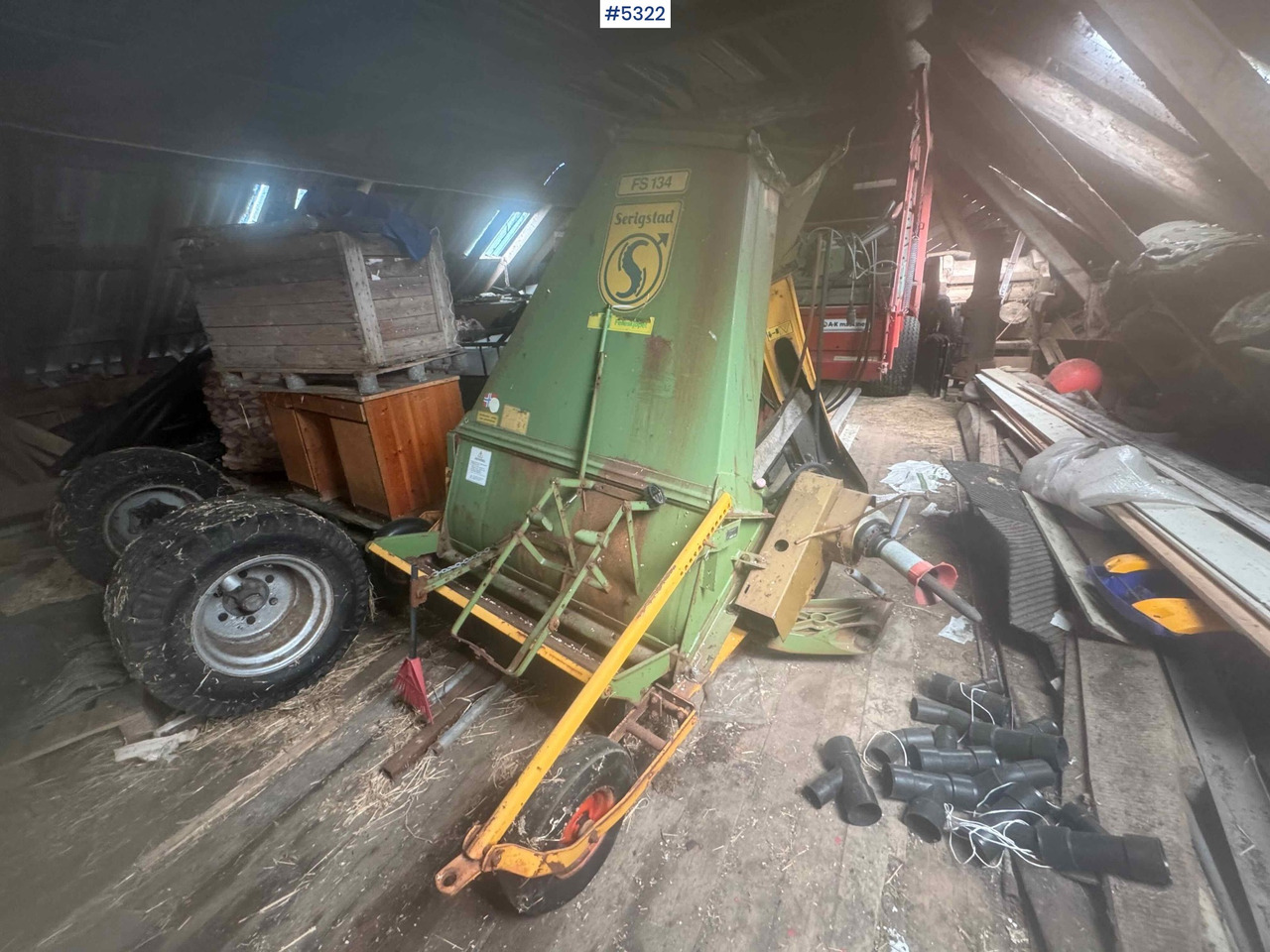 Serigstad FS 134 Forage harvester - Maquinaria de henificación: foto 1 Serigstad FS 134 Forage harvester - Maquinaria de henificación: foto 1