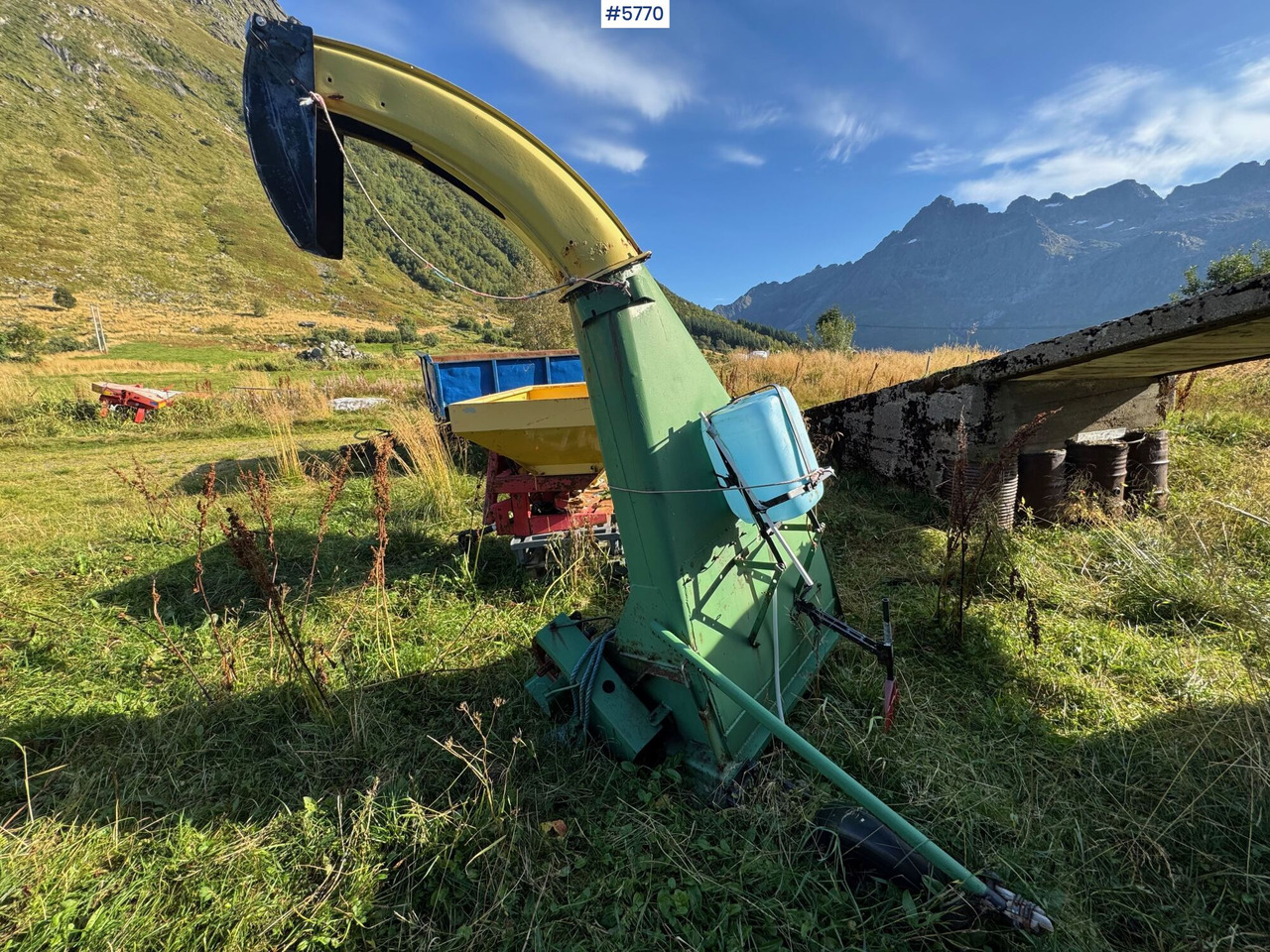 Serigstad Forage Harvester with Frame - Maquinaria de henificación: foto 2 Serigstad Forage Harvester with Frame - Maquinaria de henificación: foto 2