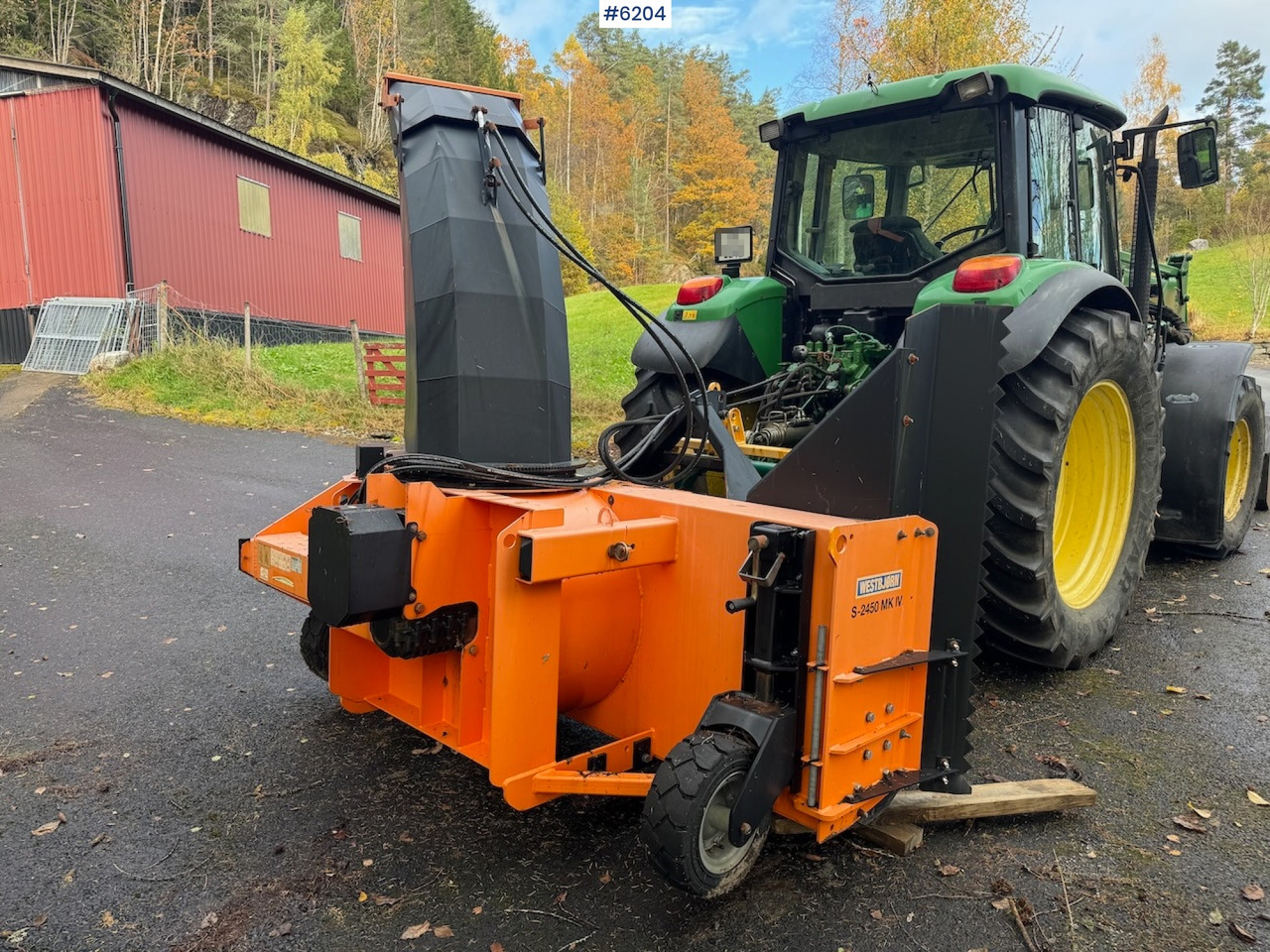 Westbjørn S-2450 MK IV Snow Blower. Only used for 6 hours. - Vehículo municipal: foto 2 Westbjørn S-2450 MK IV Snow Blower. Only used for 6 hours. - Vehículo municipal: foto 2