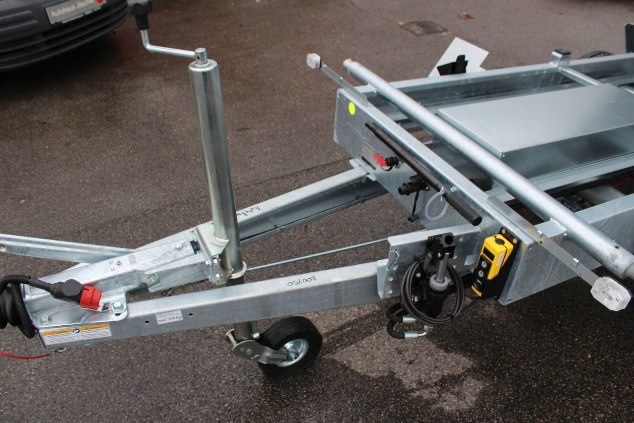 Volquete remolque Humbaur HTK 2700.27 Alu E-Pumpe Kipper Dreiseitenkipper: foto 16