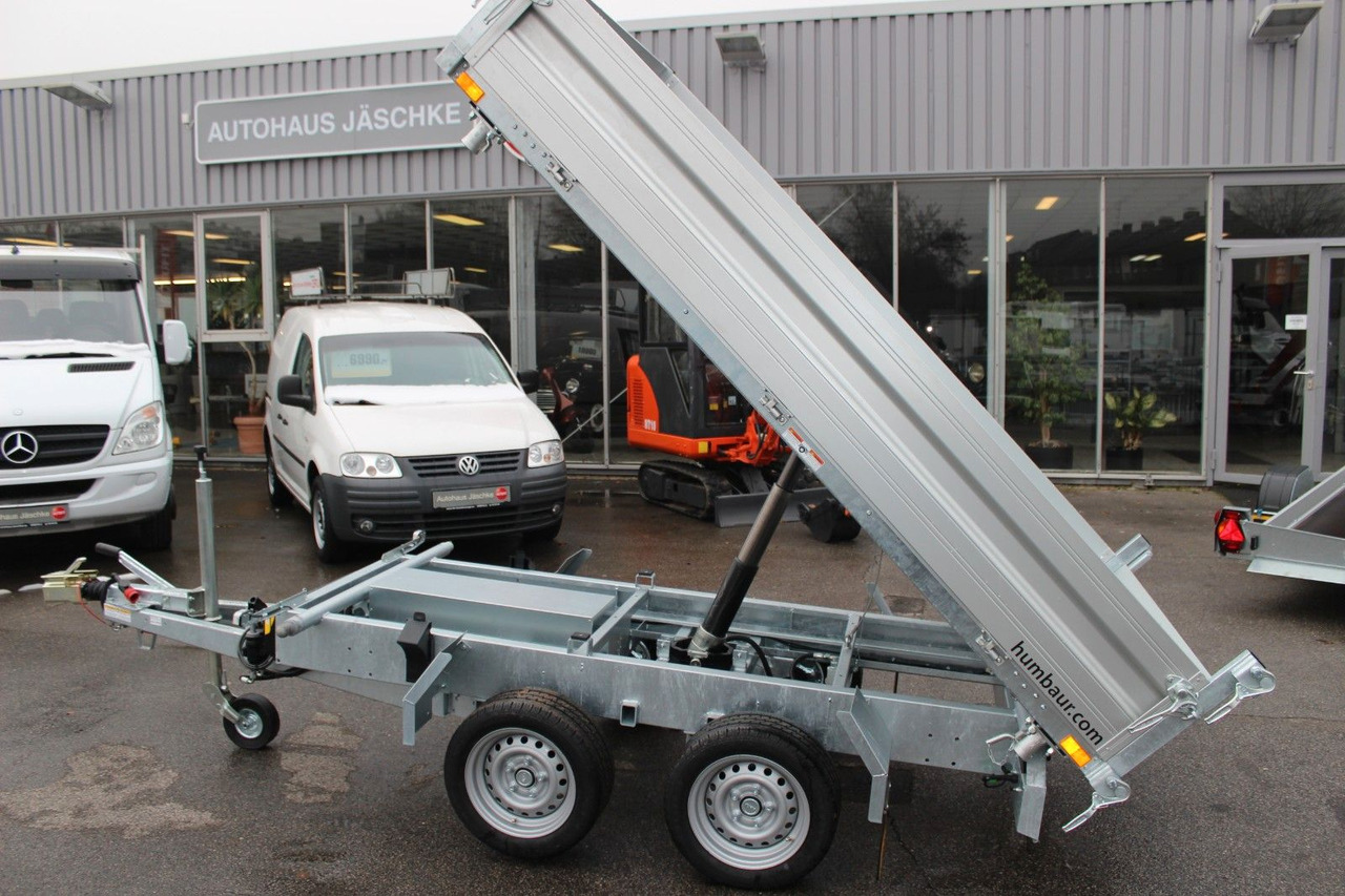 Volquete remolque Humbaur HTK 2700.27 Alu E-Pumpe Kipper Dreiseitenkipper: foto 12