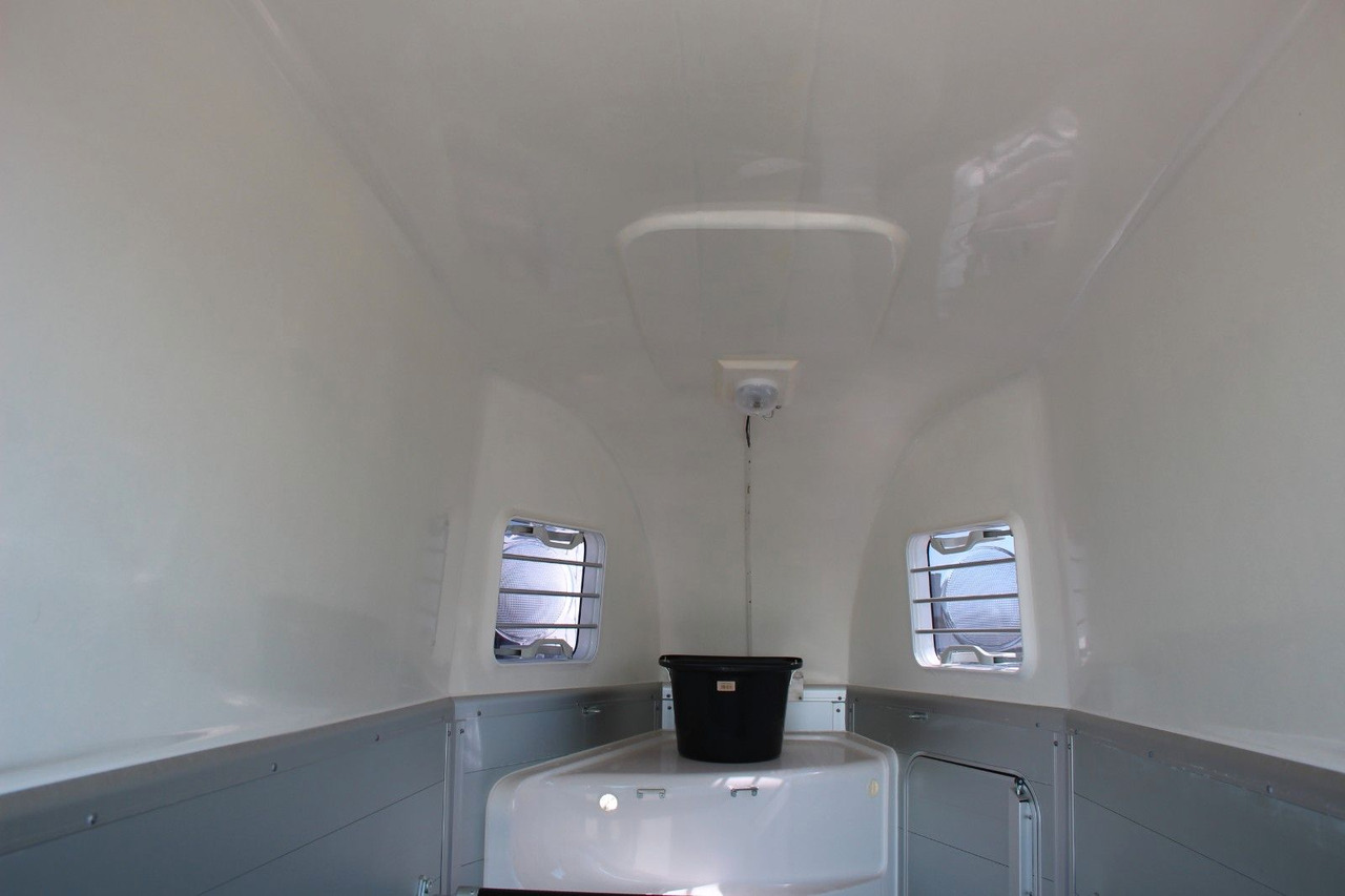 Transporte de ganado remolque Humbaur Single Alu 1600 Pferdeanhänger Sattelkammer: foto 19