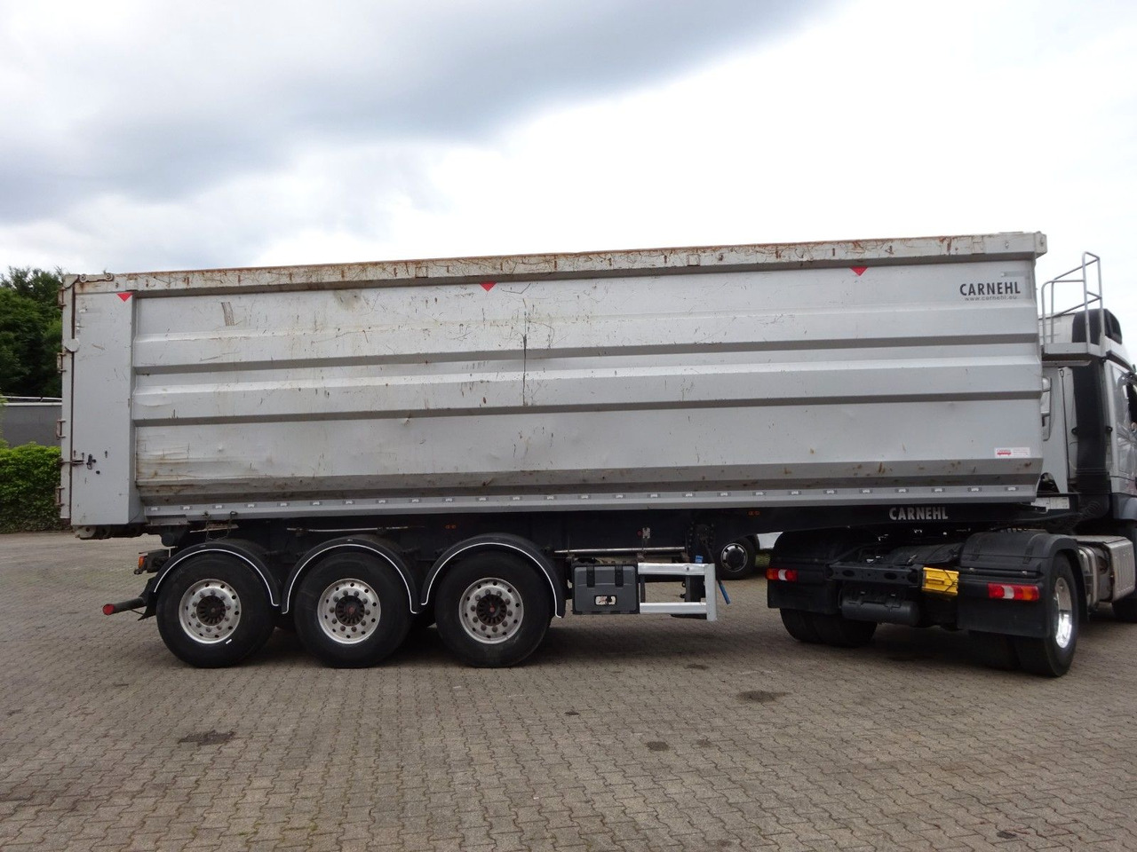 Carnehl Kipp Auflieger aus Stahl mit 3 Achsen 50 Kubik - Volquete semirremolque: foto 2 Carnehl Kipp Auflieger aus Stahl mit 3 Achsen 50 Kubik - Volquete semirremolque: foto 2