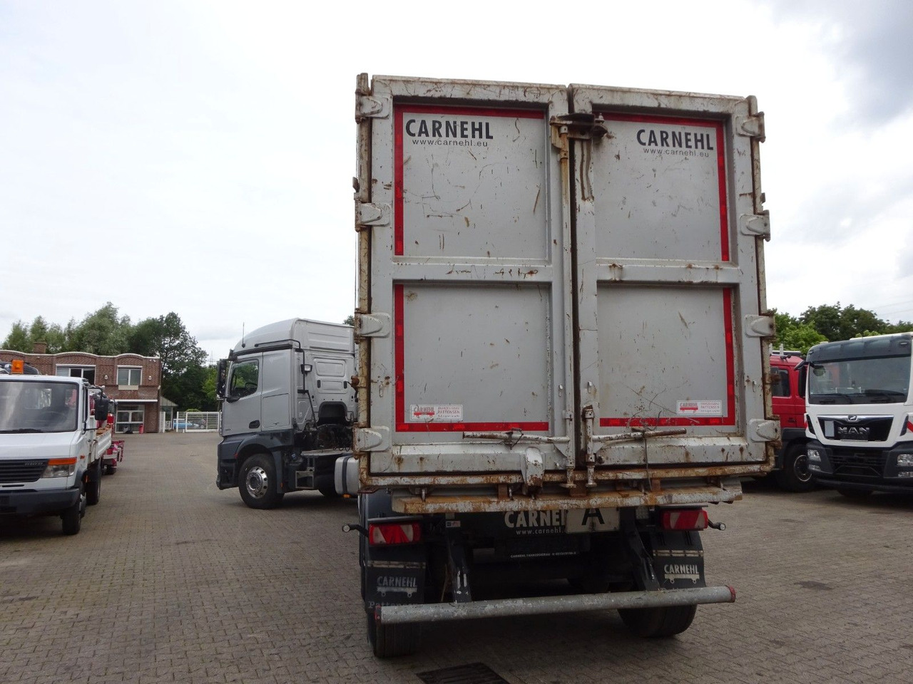 Carnehl Kipp Auflieger aus Stahl mit 3 Achsen 50 Kubik - Volquete semirremolque: foto 5 Carnehl Kipp Auflieger aus Stahl mit 3 Achsen 50 Kubik - Volquete semirremolque: foto 5