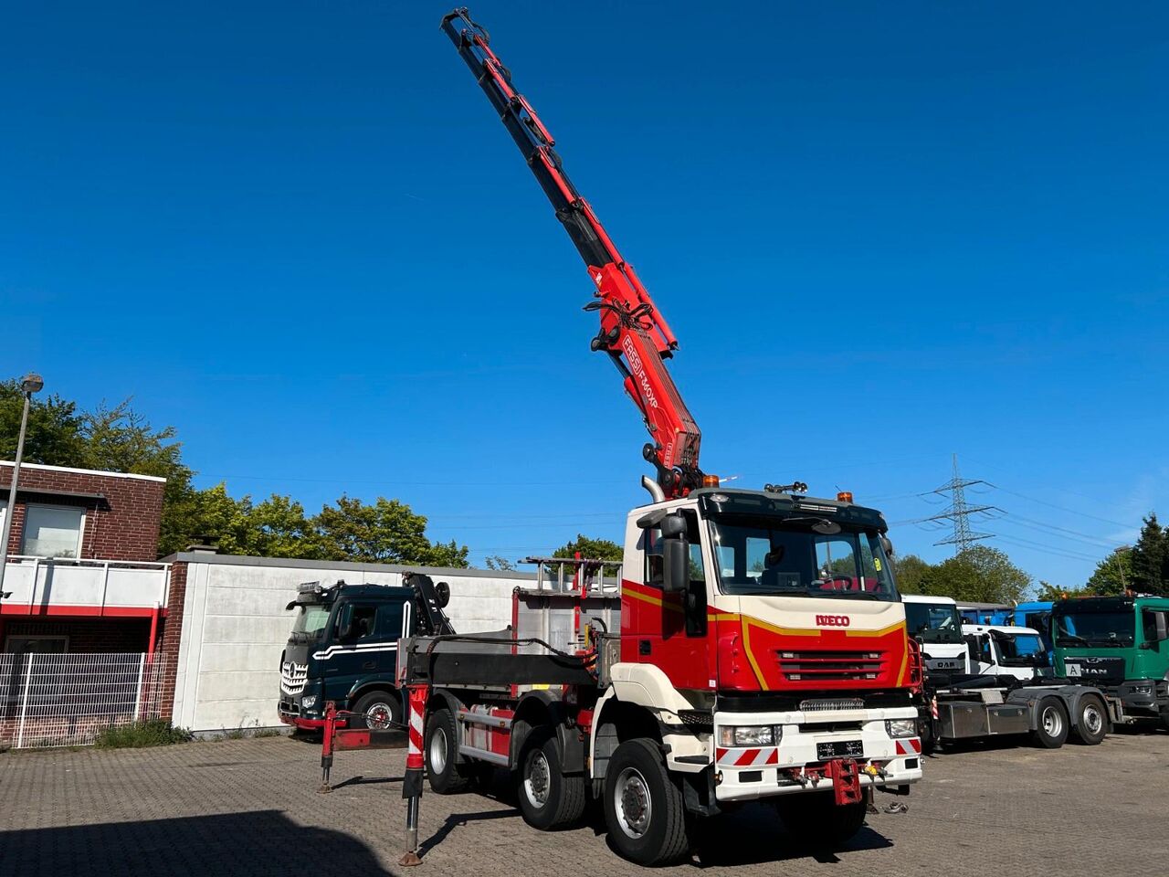 Iveco MP 410 Pritsche +Fassi F360BXP.26 Kran + JIB 6x6 - Camión grúa, Camión caja abierta: foto 4 Iveco MP 410 Pritsche +Fassi F360BXP.26 Kran + JIB 6x6 - Camión grúa, Camión caja abierta: foto 4
