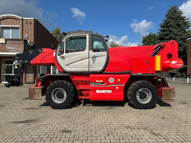 Manitou Teleskoplader MRT 2470+ Privilege 772691 Rot - Manipulador telescópico: foto 3 Manitou Teleskoplader MRT 2470+ Privilege 772691 Rot - Manipulador telescópico: foto 3