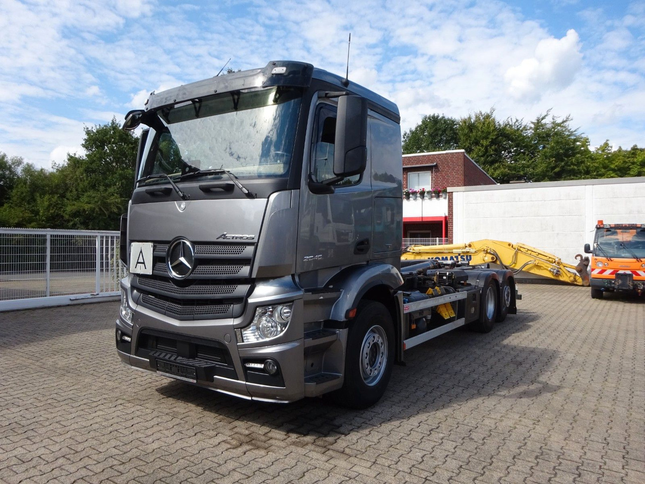 Mercedes-Benz 2545 Actros MEILLER Abroller +Lift-Lenkachse - Multibasculante camión: foto 2 Mercedes-Benz 2545 Actros MEILLER Abroller +Lift-Lenkachse - Multibasculante camión: foto 2
