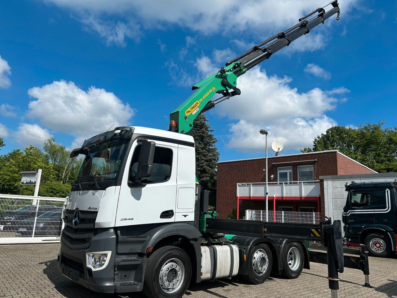 Mercedes-Benz 2545 Antos SZM mit PK 41002 Kran 6x2 - Camión grúa, Cabeza tractora: foto 4 Mercedes-Benz 2545 Antos SZM mit PK 41002 Kran 6x2 - Camión grúa, Cabeza tractora: foto 4