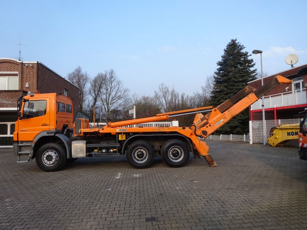 Mercedes-Benz 2633 Axor MEILLER Absetzkipper 6x4 Mercedes-Benz 2633 Axor MEILLER Absetzkipper 6x4 - Portacontenedor de cadenas camión: foto 5 Mercedes-Benz 2633 Axor MEILLER Absetzkipper 6x4 Mercedes-Benz 2633 Axor MEILLER Absetzkipper 6x4 - Portacontenedor de cadenas camión: foto 5