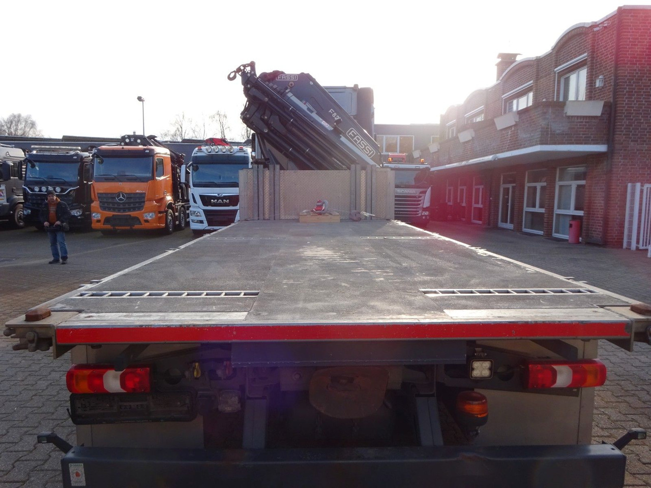 Camión grúa, Camión caja abierta nuevo Mercedes-Benz 3453  Plattform + Fassi F820 Kran  8x2 Mercedes-Benz 3453 FASSI F820 Kran 8x Hydr. Ausschub: foto 14
