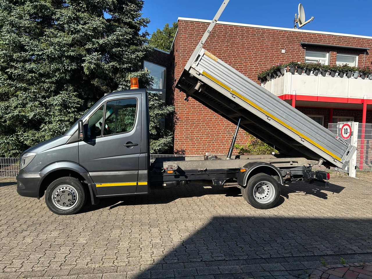 Mercedes-Benz 516CDI SPRINTER DAUTEL ALU-3SKIPPER System 2050 - Volquete furgoneta: foto 1 Mercedes-Benz 516CDI SPRINTER DAUTEL ALU-3SKIPPER System 2050 - Volquete furgoneta: foto 1