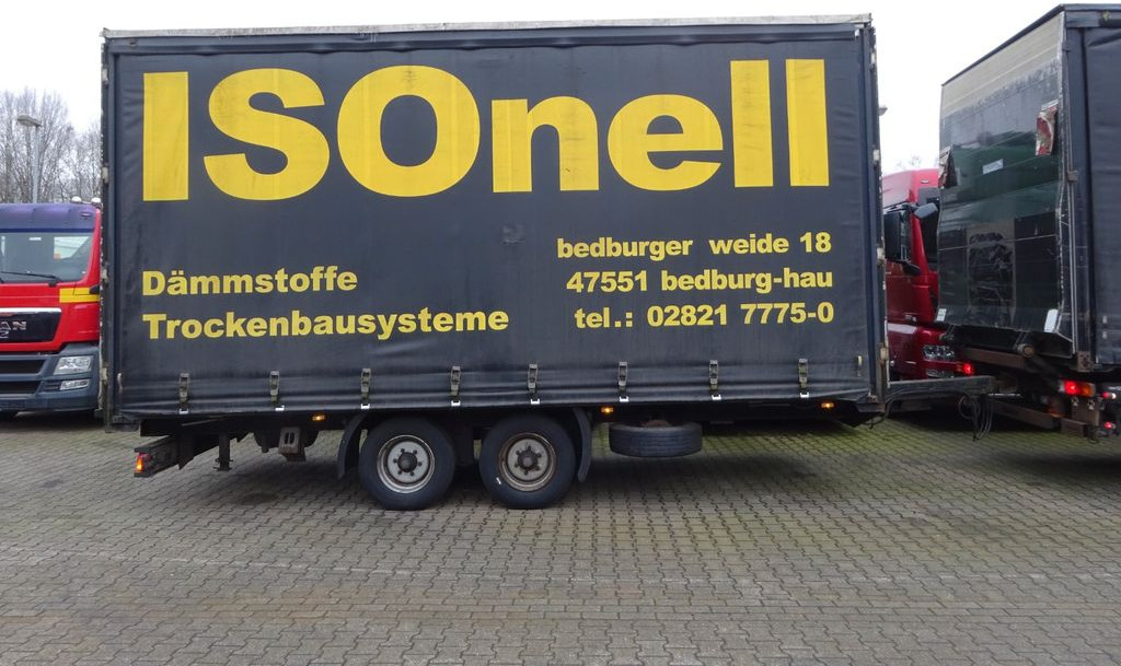 NSD Tandem Anhänger Plane + Spriegel +2 Achsen NSD Tandem Anhänger Plane + Spriegel +2 Achsen - Remolque: foto 1 NSD Tandem Anhänger Plane + Spriegel +2 Achsen NSD Tandem Anhänger Plane + Spriegel +2 Achsen - Remolque: foto 1