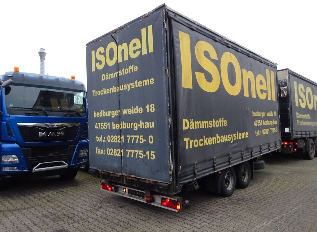 NSD Tandem Anhänger Plane + Spriegel +2 Achsen NSD Tandem Anhänger Plane + Spriegel +2 Achsen - Remolque: foto 2 NSD Tandem Anhänger Plane + Spriegel +2 Achsen NSD Tandem Anhänger Plane + Spriegel +2 Achsen - Remolque: foto 2