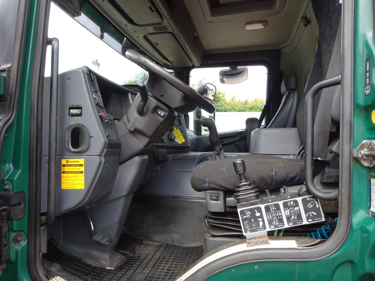 Volquete camión Scania P310 Absetzkipper MEILLER mit Lift+Lenkachse 6x2: foto 14