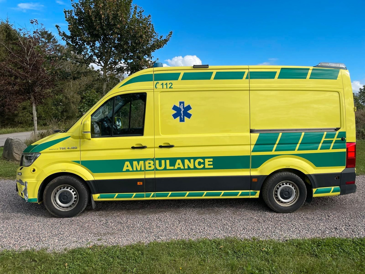 MAN TGE 4.180 Ambulance * 29 400 € netto - Ambulancia: foto 2 MAN TGE 4.180 Ambulance * 29 400 € netto - Ambulancia: foto 2