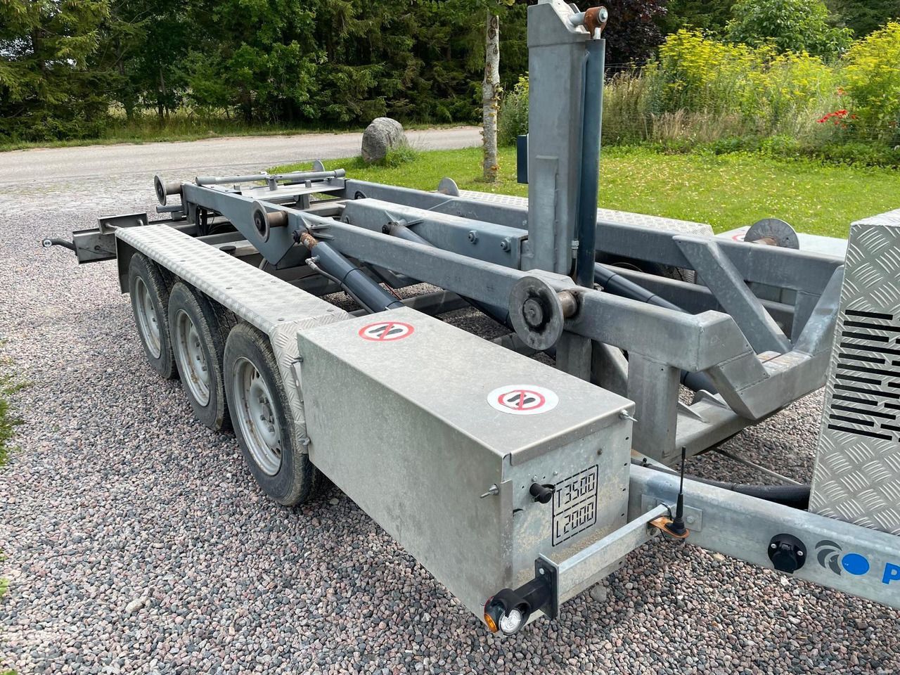PHV hooklift trailer, EC FLEX PH1532, 3 axles - Remolque multilift/ Portacontenedores de cadenas: foto 5 PHV hooklift trailer, EC FLEX PH1532, 3 axles - Remolque multilift/ Portacontenedores de cadenas: foto 5