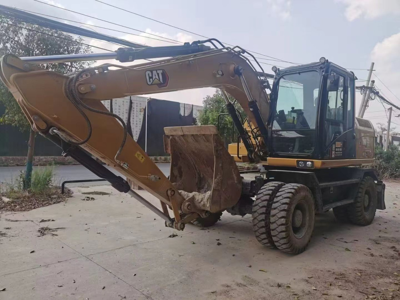 Excavadora de ruedas CATERPILLAR M315GC: foto 9