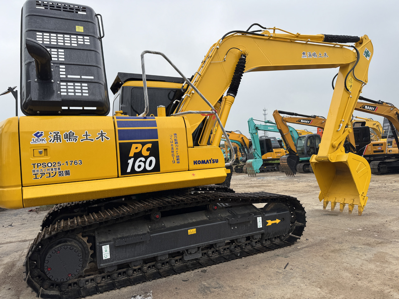 KOMATSU PC160 - Excavadora de cadenas: foto 2 KOMATSU PC160 - Excavadora de cadenas: foto 2