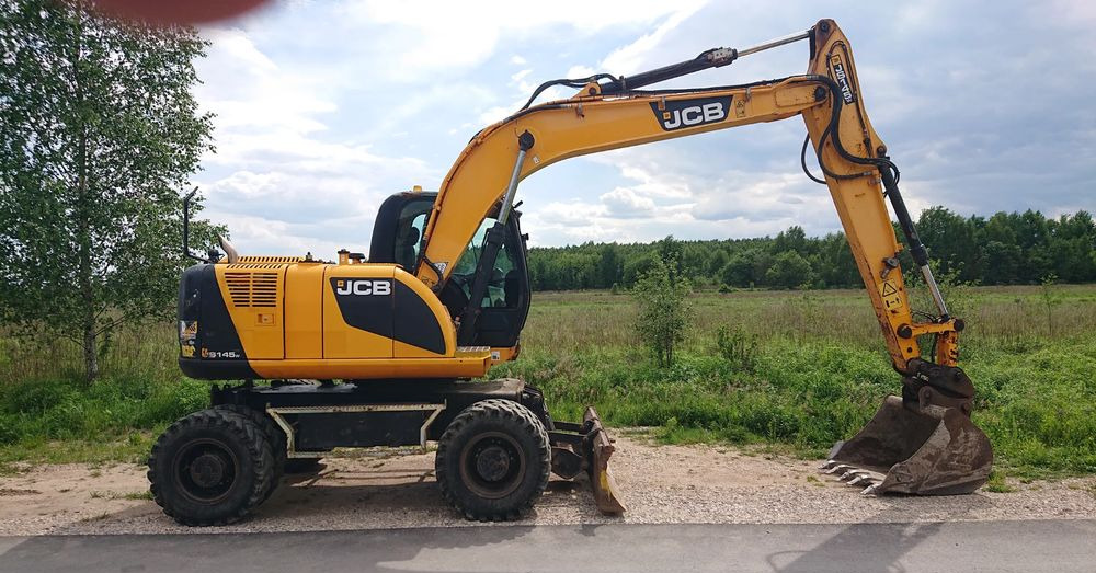 Excavadora de ruedas JCB: foto 1