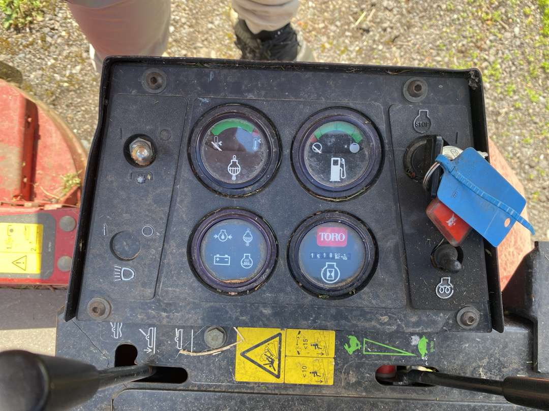 Cortacésped 1999 Groundsmaster 223-D Sitteklipper: foto 10
