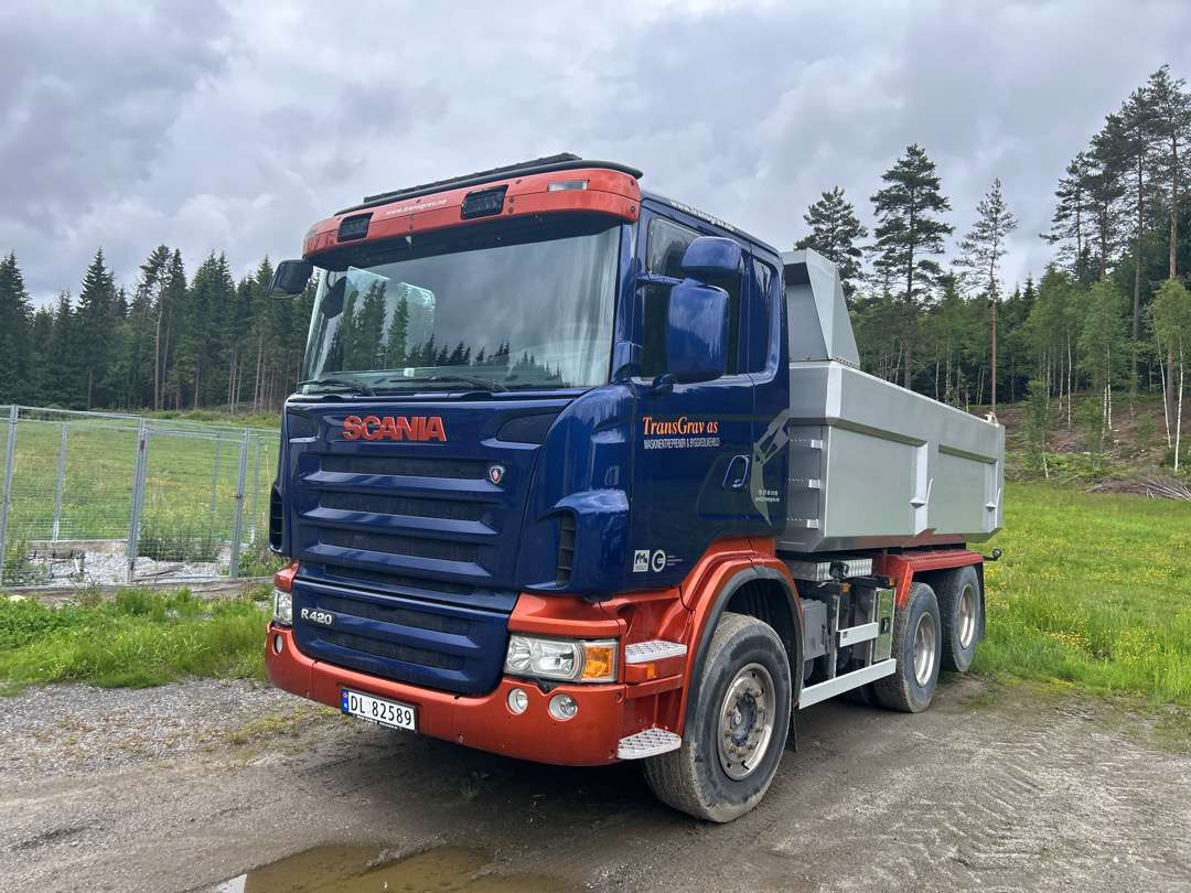 2008 Lastebil/dumper SCANIA R 420 CB6X2HNA EU-godkjent - Volquete camión: foto 1 2008 Lastebil/dumper SCANIA R 420 CB6X2HNA EU-godkjent - Volquete camión: foto 1