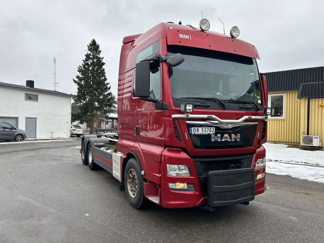 2014 MAN TGX 26.480 Krokbil EU-godkjent Euroklasse 6T - Multibasculante camión: foto 2 2014 MAN TGX 26.480 Krokbil EU-godkjent Euroklasse 6T - Multibasculante camión: foto 2