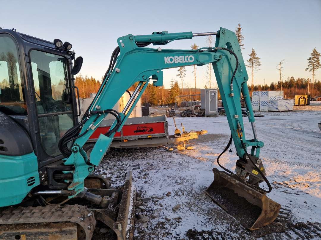 2023 Kobelco SK28SR-6 Minigraver – Nesten ny med kun 563 timer! - Excavadora: foto 4 2023 Kobelco SK28SR-6 Minigraver – Nesten ny med kun 563 timer! - Excavadora: foto 4