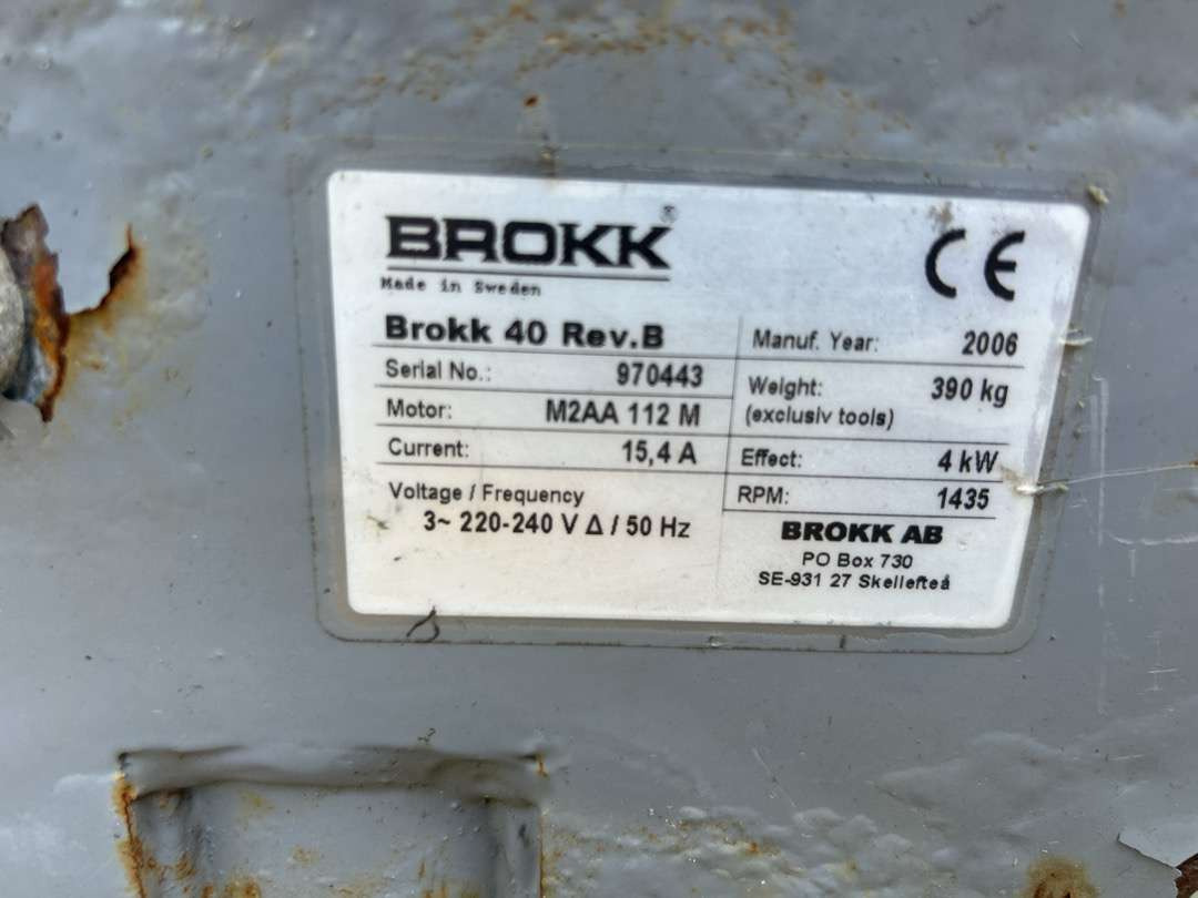 Maquinaria de construcción 2006 elektrisk drevet rivningsrobot Fra Brokk 40: foto 5