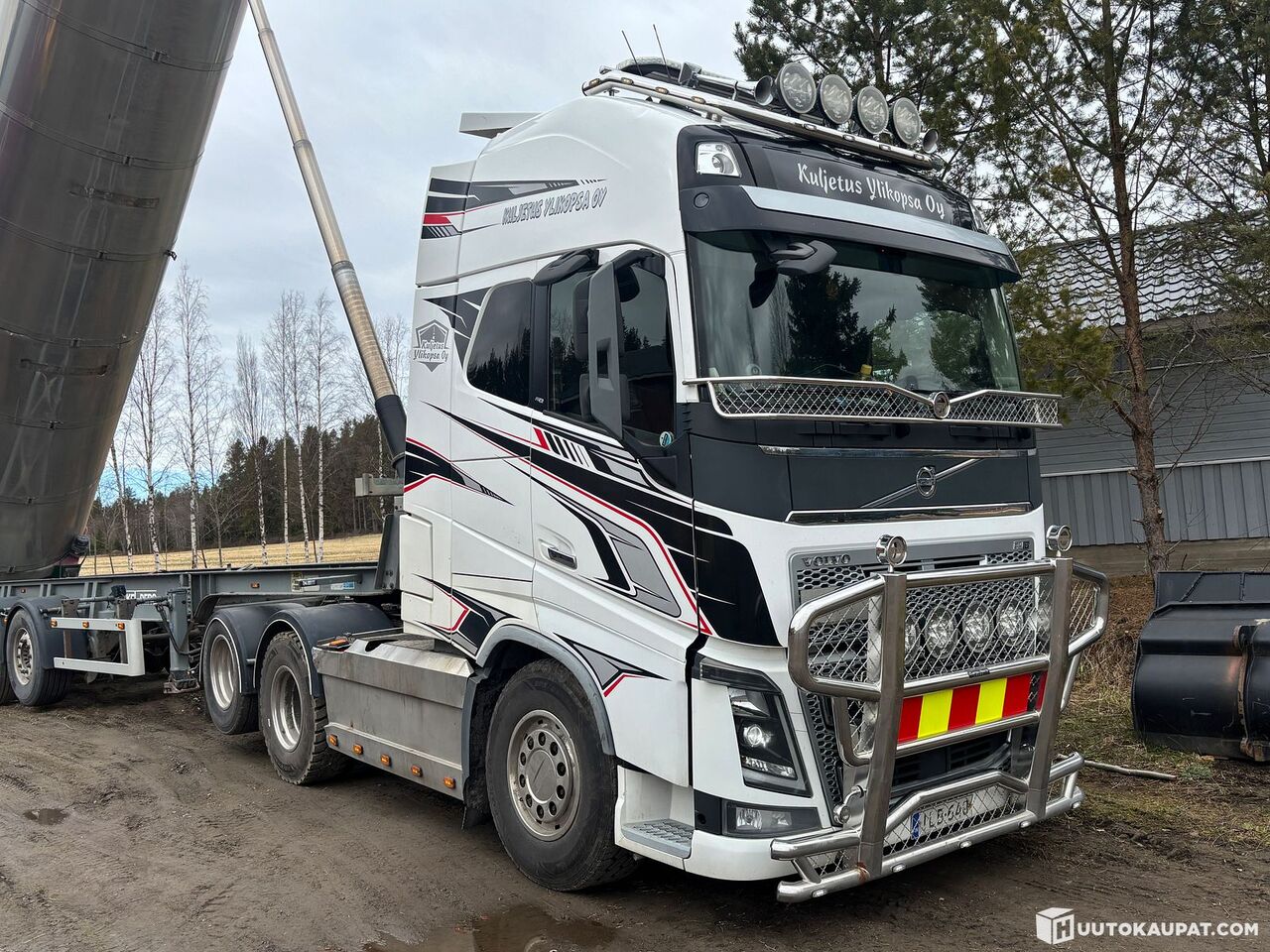 Volvo FH16 tractor unit with 3-stage tipping hydraulics, 2013, Raahe - Cabeza tractora, Volquete semirremolque: foto 3 Volvo FH16 tractor unit with 3-stage tipping hydraulics, 2013, Raahe - Cabeza tractora, Volquete semirremolque: foto 3