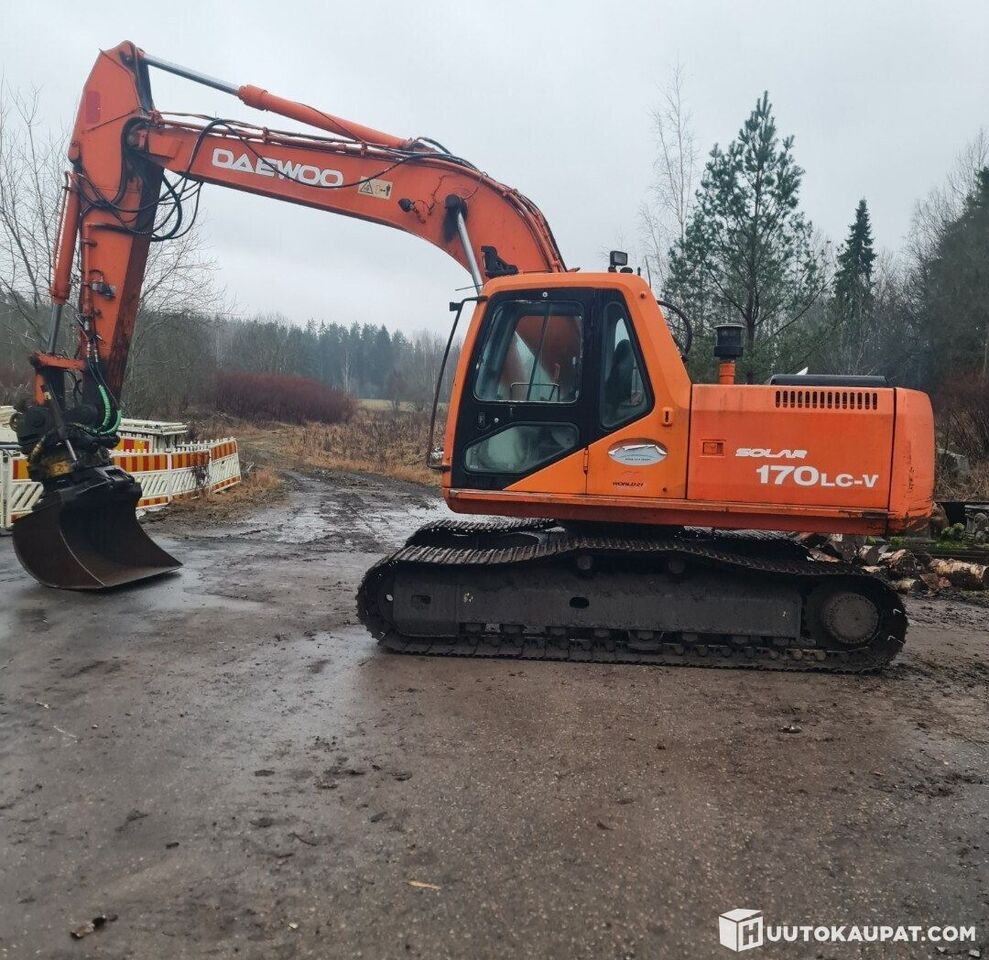 Daewoo Solar 170 LC-V, 2001, 15,930 h, Hyvinkää - Excavadora de cadenas: foto 1 Daewoo Solar 170 LC-V, 2001, 15,930 h, Hyvinkää - Excavadora de cadenas: foto 1