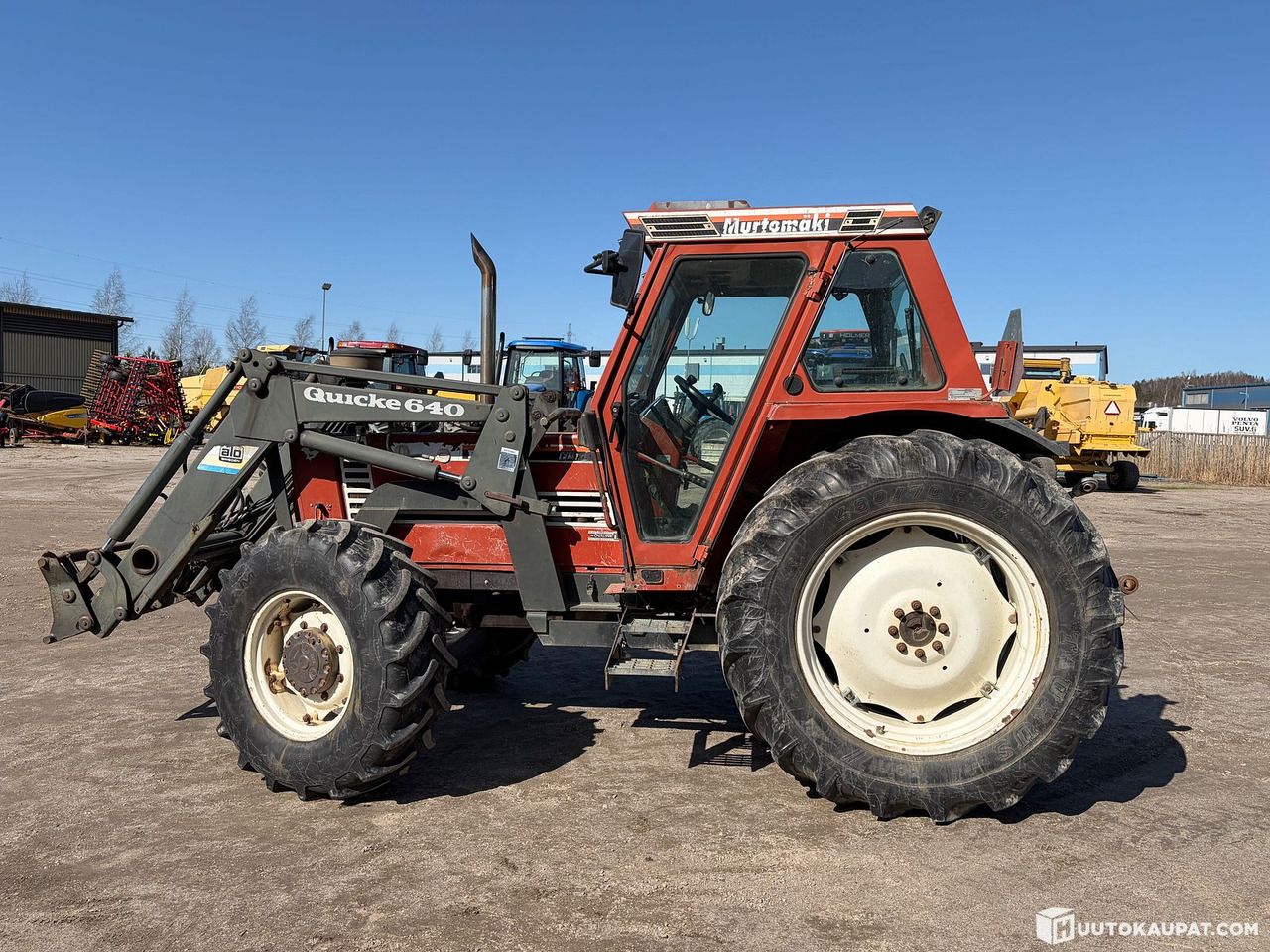 Fiat 100-90 DT Turbo, tractor with loader, 1990, Salo - Tractor: foto 2 Fiat 100-90 DT Turbo, tractor with loader, 1990, Salo - Tractor: foto 2