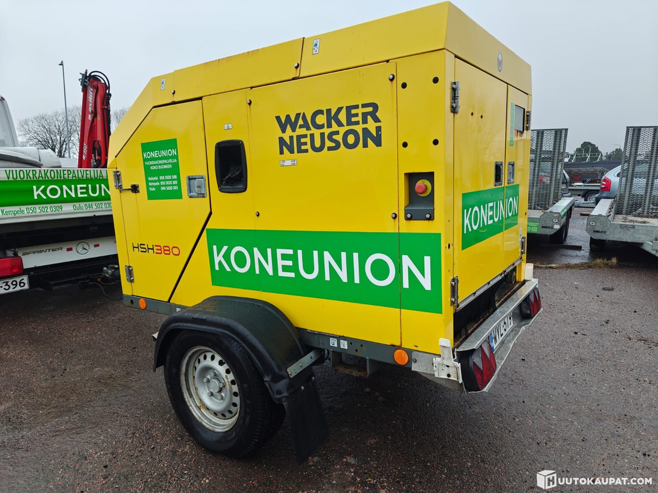 Frost-thawing trailer Wacker Neuson HSH 380, 2018, 4,611 h, Espoo - Equipo de construcción, Remolque: foto 3 Frost-thawing trailer Wacker Neuson HSH 380, 2018, 4,611 h, Espoo - Equipo de construcción, Remolque: foto 3