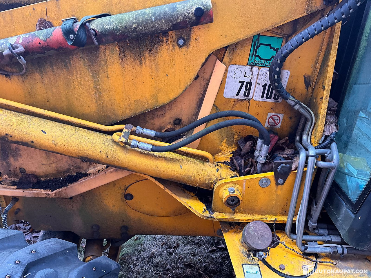 Retroexcavadora JCB 2CX-4X4/192, backhoe loader, 2001, Helsinki: foto 10