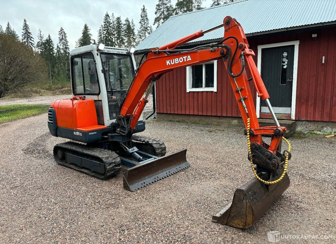 Miniexcavadora Kubota Kx91-2, 1998, Diesel, 6 390 h Kaivinkone, Askola: foto 6 Miniexcavadora Kubota Kx91-2, 1998, Diesel, 6 390 h Kaivinkone, Askola: foto 6