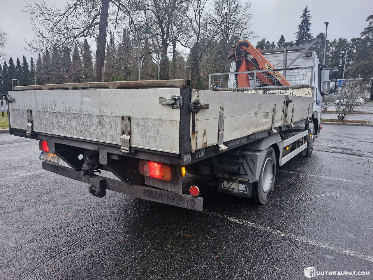 Mercedes-Benz Atego Palfingerillä, 1999, Tampere - Camión caja abierta, Camión grúa: foto 5 Mercedes-Benz Atego Palfingerillä, 1999, Tampere - Camión caja abierta, Camión grúa: foto 5