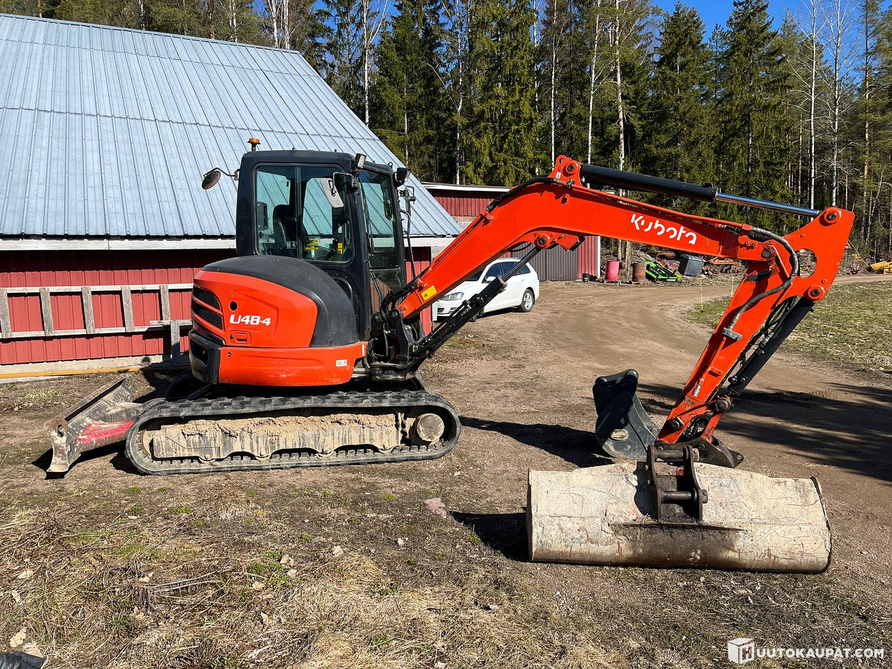Kubota U48-4, excavator with two buckets, 2015, Kouvola - Otros: foto 2 Kubota U48-4, excavator with two buckets, 2015, Kouvola - Otros: foto 2