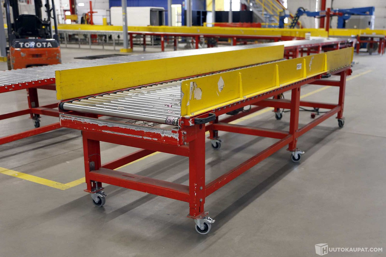 Moottoroitu, liikuteltava rullakuljetin, Ferroplan Oy. LGS6020, Vantaa - Otros: foto 1 Moottoroitu, liikuteltava rullakuljetin, Ferroplan Oy. LGS6020, Vantaa - Otros: foto 1