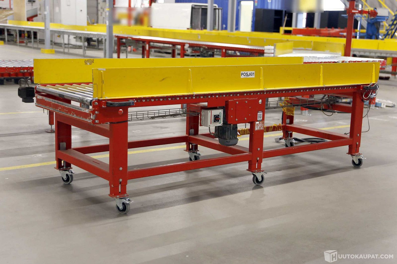 Moottoroitu, liikuteltava rullakuljetin, Ferroplan Oy. LGS6021, Vantaa - Otros: foto 3 Moottoroitu, liikuteltava rullakuljetin, Ferroplan Oy. LGS6021, Vantaa - Otros: foto 3