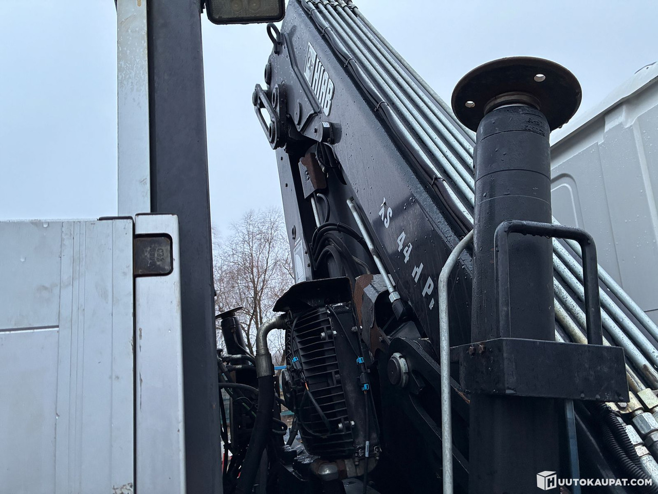 Camión caja abierta, Camión grúa Scania P320, 2016 truck + Hiab crane, Tampere: foto 12