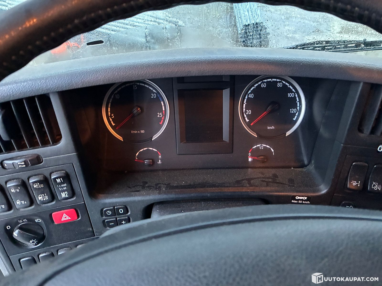 Camión caja abierta, Camión grúa Scania P320, 2016 truck + Hiab crane, Tampere: foto 21