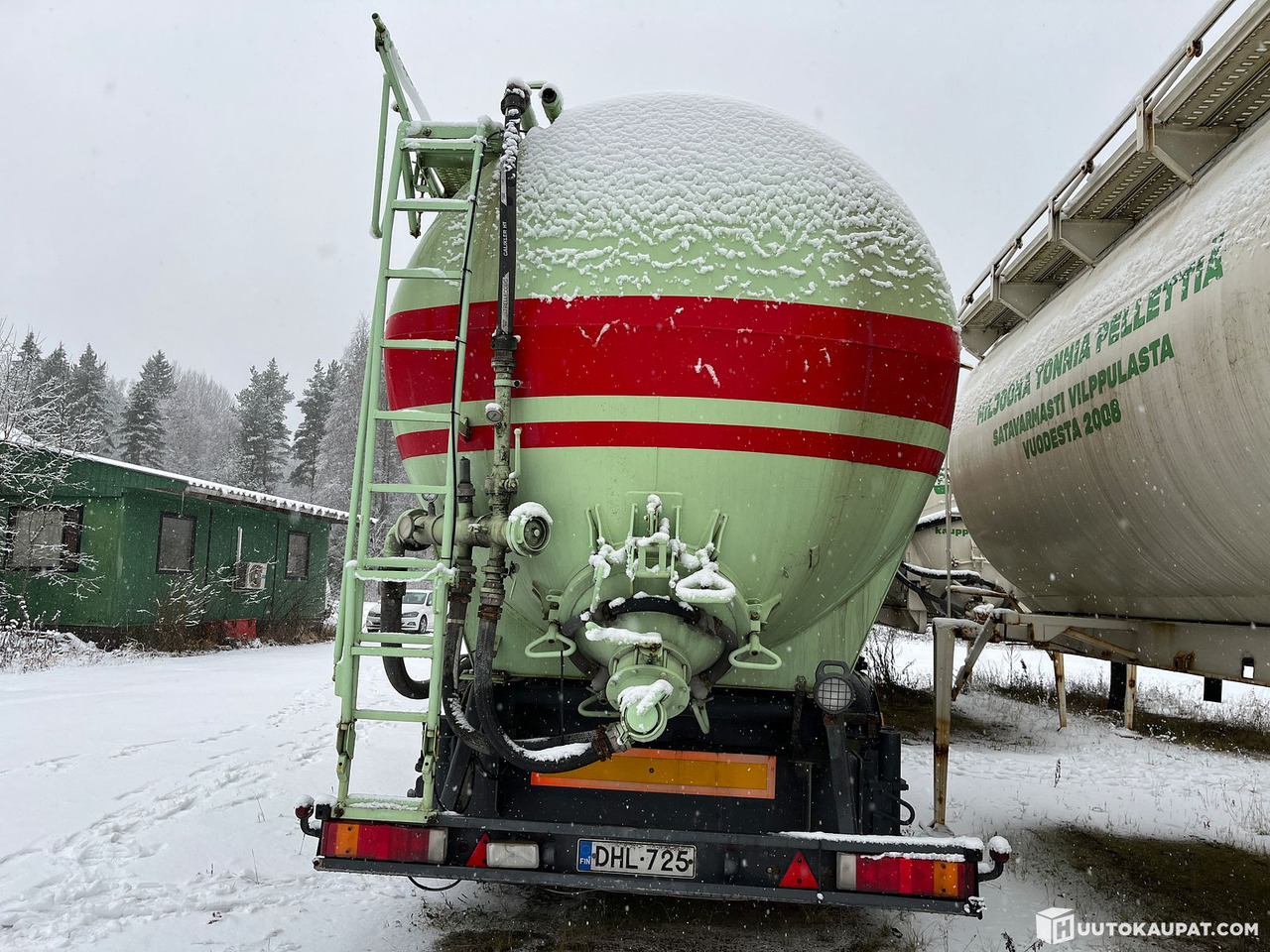 Tilting bulk tank semi-trailer with dolly, Jämsä - Cisterna semirremolque, Remolque dolly: foto 3 Tilting bulk tank semi-trailer with dolly, Jämsä - Cisterna semirremolque, Remolque dolly: foto 3