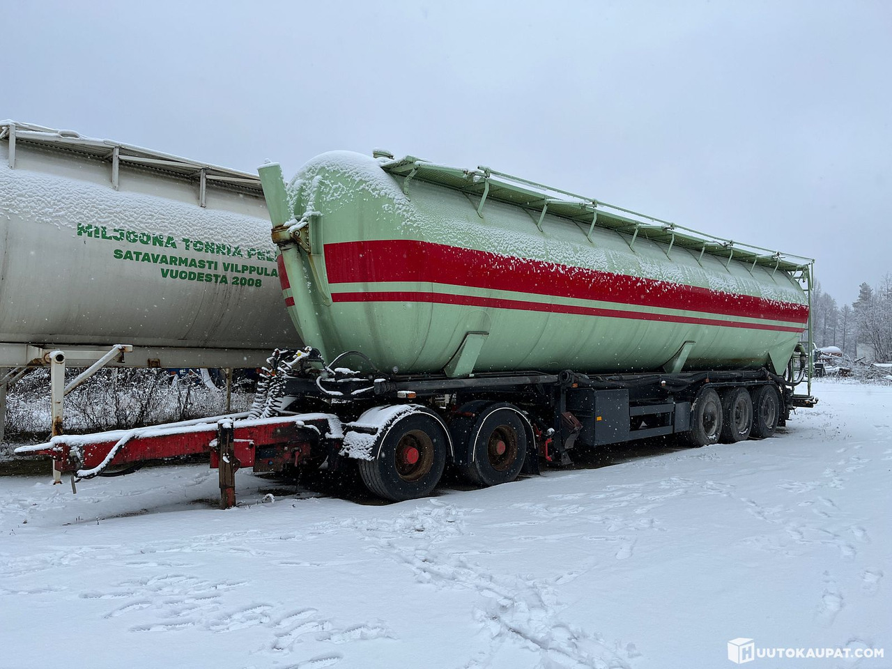 Tilting bulk tank semi-trailer with dolly, Jämsä - Cisterna semirremolque, Remolque dolly: foto 2 Tilting bulk tank semi-trailer with dolly, Jämsä - Cisterna semirremolque, Remolque dolly: foto 2