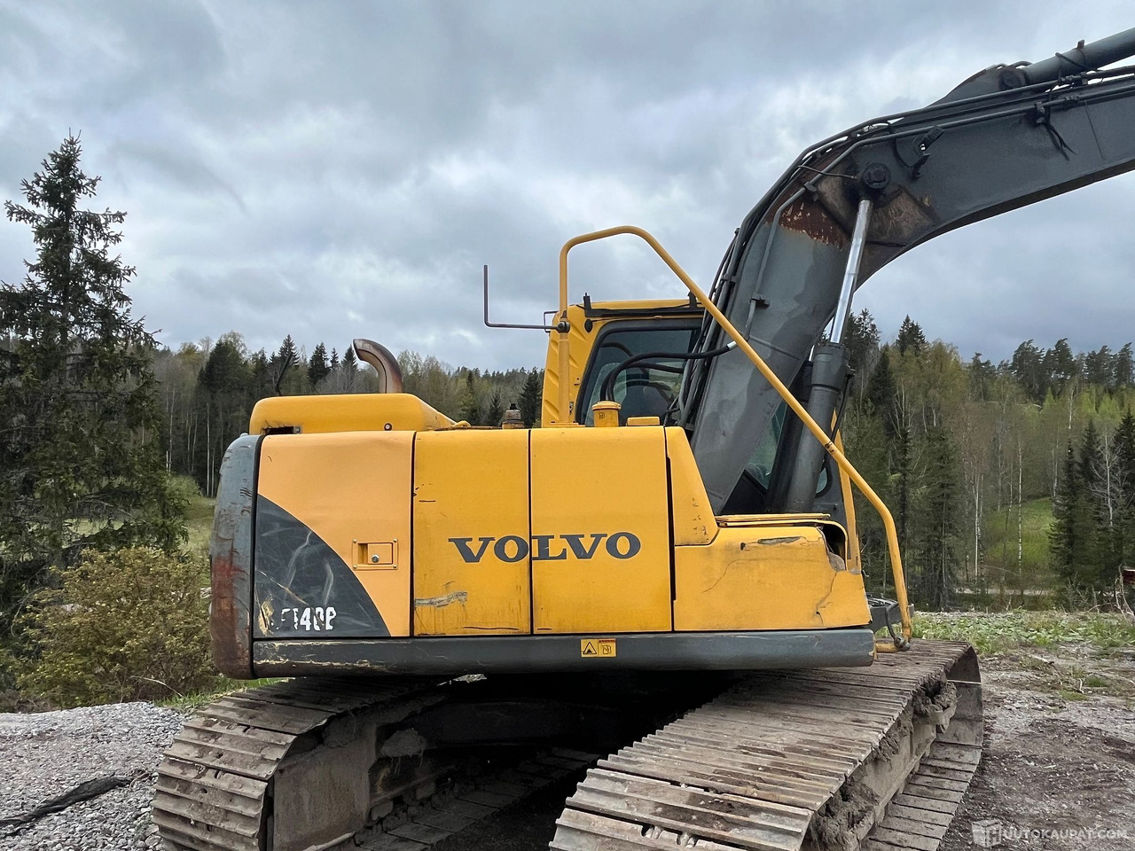 Volvo EC140B, kaivinkone, lähes uudet telat, 2002, Vihti - Excavadora de cadenas: foto 5 Volvo EC140B, kaivinkone, lähes uudet telat, 2002, Vihti - Excavadora de cadenas: foto 5