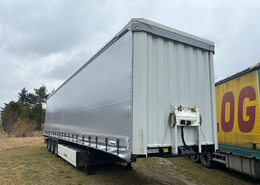 Krone STANDARD NAUKA JAZDY 2x podnoszona oś 2021 podnoszona oś OPONY 70% / STAN BARDZO DOBRY / OD PIERWSZEGO WŁAŚCICIELA / PALECIARA / TOP / sprowadzona z Niemiec !! - Semirremolque lona: foto 2 Krone STANDARD NAUKA JAZDY 2x podnoszona oś 2021 podnoszona oś OPONY 70% / STAN BARDZO DOBRY / OD PIERWSZEGO WŁAŚCICIELA / PALECIARA / TOP / sprowadzona z Niemiec !! - Semirremolque lona: foto 2