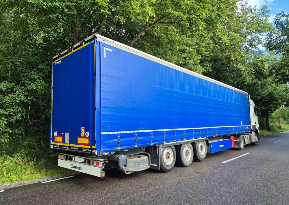 Krone UNIKAT ! TOP1 saf STANDARD 2019 ALUFELGI 2X podnoszona oś / STAN BARDZO DOBRY / OD PIERWSZEGO WŁAŚCICIELA / PALECIARA / TOP - Semirremolque lona: foto 1 Krone UNIKAT ! TOP1 saf STANDARD 2019 ALUFELGI 2X podnoszona oś / STAN BARDZO DOBRY / OD PIERWSZEGO WŁAŚCICIELA / PALECIARA / TOP - Semirremolque lona: foto 1