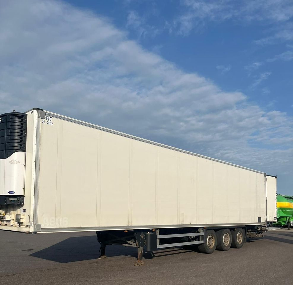 Schmitz Cargobull CARRIER MAXIMA 1300 / WINDA / DOPPEL STOCK / ŚCIANA GRODZIOWA / BELKI / PODNOSZONA OŚ / z Niemiec / TOP STAN 2011/ CARRIER CHŁODNIA CHLODNIA LODÓWKA PODWÓJNY ZAŁADUNEK PIĘTROWA - Frigorífico semirremolque: foto 5 Schmitz Cargobull CARRIER MAXIMA 1300 / WINDA / DOPPEL STOCK / ŚCIANA GRODZIOWA / BELKI / PODNOSZONA OŚ / z Niemiec / TOP STAN 2011/ CARRIER CHŁODNIA CHLODNIA LODÓWKA PODWÓJNY ZAŁADUNEK PIĘTROWA - Frigorífico semirremolque: foto 5