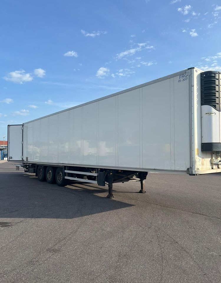Schmitz Cargobull CARRIER MAXIMA 1300 / WINDA / DOPPEL STOCK / ŚCIANA GRODZIOWA / BELKI / PODNOSZONA OŚ / z Niemiec / TOP STAN 2011/ CARRIER CHŁODNIA CHLODNIA LODÓWKA PODWÓJNY ZAŁADUNEK PIĘTROWA - Frigorífico semirremolque: foto 3 Schmitz Cargobull CARRIER MAXIMA 1300 / WINDA / DOPPEL STOCK / ŚCIANA GRODZIOWA / BELKI / PODNOSZONA OŚ / z Niemiec / TOP STAN 2011/ CARRIER CHŁODNIA CHLODNIA LODÓWKA PODWÓJNY ZAŁADUNEK PIĘTROWA - Frigorífico semirremolque: foto 3